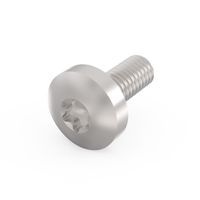 Vis à tête cylindrique de SCHROFF, Torx, fonction GND, acier zingué, M4 × 10 mm, 100 pièces
