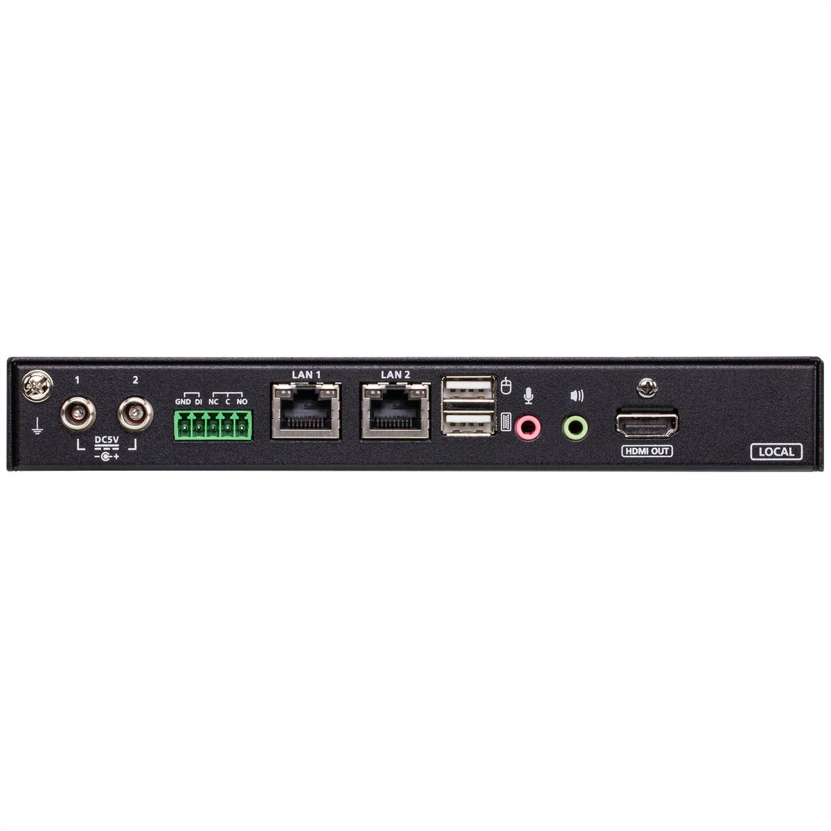 ATEN CN9850 Commutateur KVM sur IP 4K HDMI à port unique, 1-Accès local / distant partagé