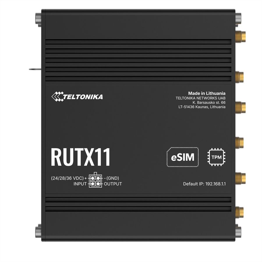TELTONIKA RUTX11 Routeur 4G avec eSIM