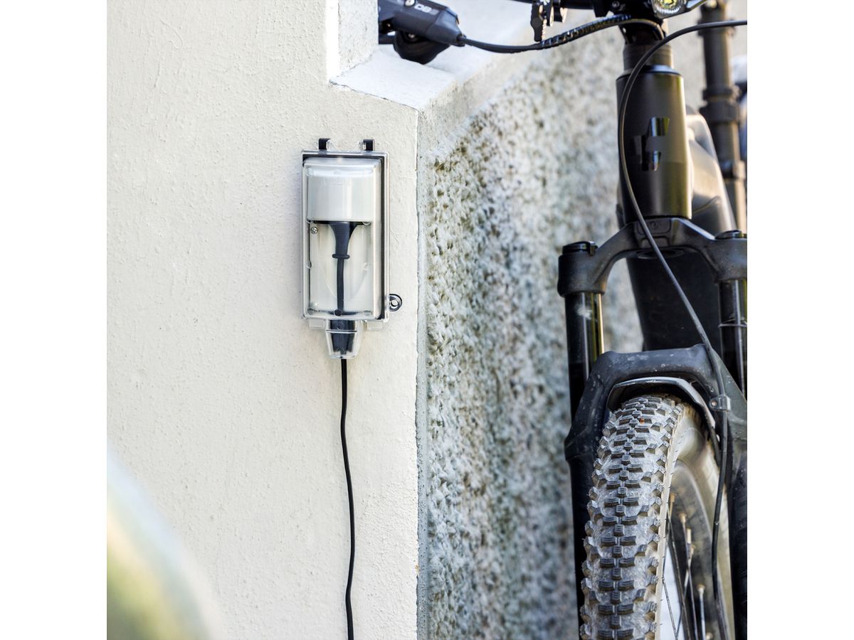 BACHMANN Prise extérieure verrouillable, Série 9015, 230V/16A, 1x SKS