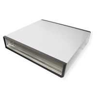 SCHROFF RatiopacPRO, coffret de bureau, blindage rétractable, garniture avant, 2 U, 84 HP, 435 mm