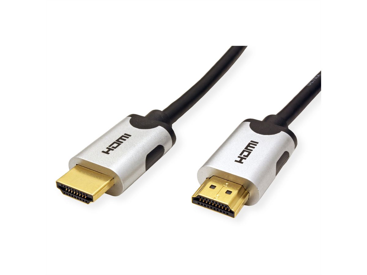 VALUE Câble HDMI 10K Ultra High Speed, M/M, noir, 1,5 m