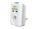 ROLINE Prise de courant avec chargeur USB, version UTE