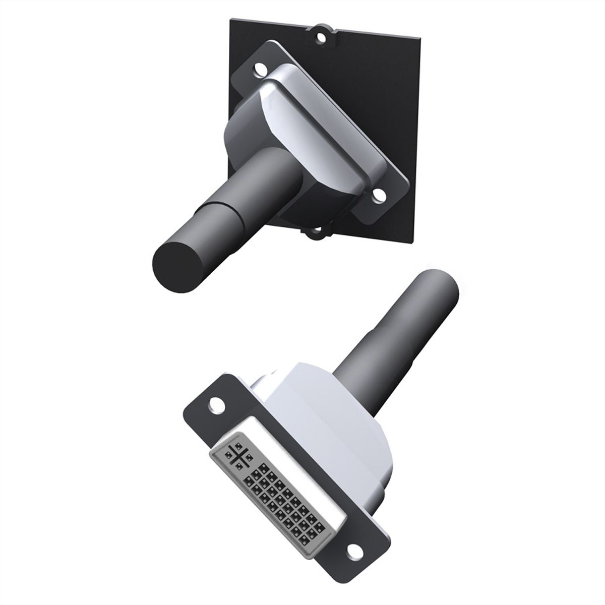 BACHMANN Module Custom 1x DVI-I, noir
