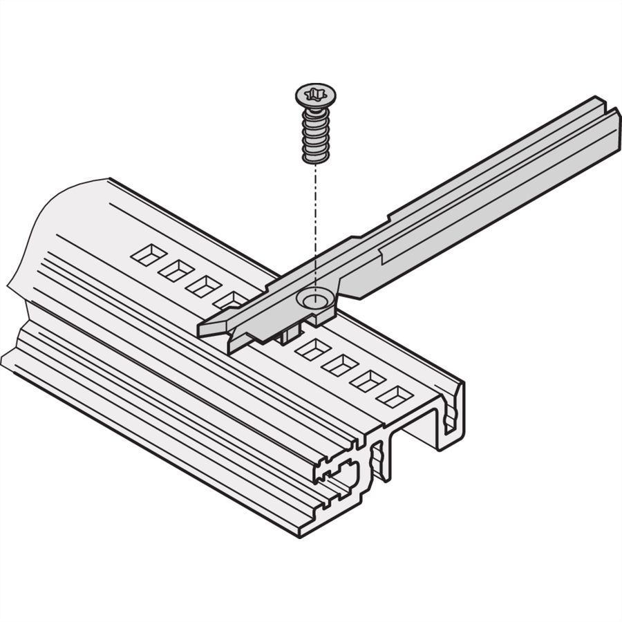Guide-cartes SCHROFF, 4.4" type PCB, plastique, 160 mm, largeur de rainure 2.5 mm, rouge, 50 pièces
