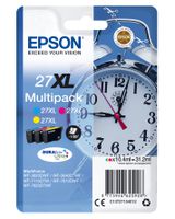 Epson Alarm clock Multipack "Réveil" 27XL - Encre DURABrite Ultra C,M,J
