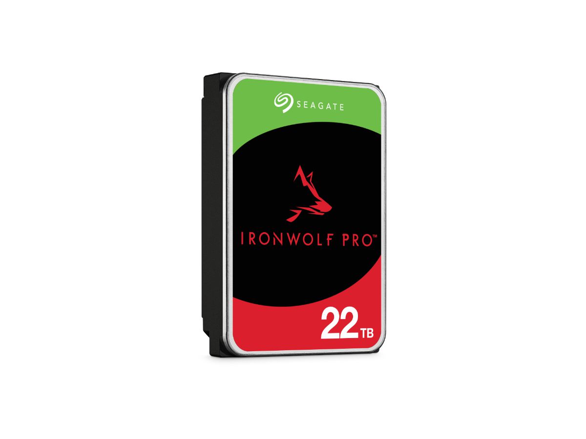 Seagate IronWolf Pro ST22000NT001 disque dur 22 To 7200 tr/min 512 Mo 3.5" Série ATA III