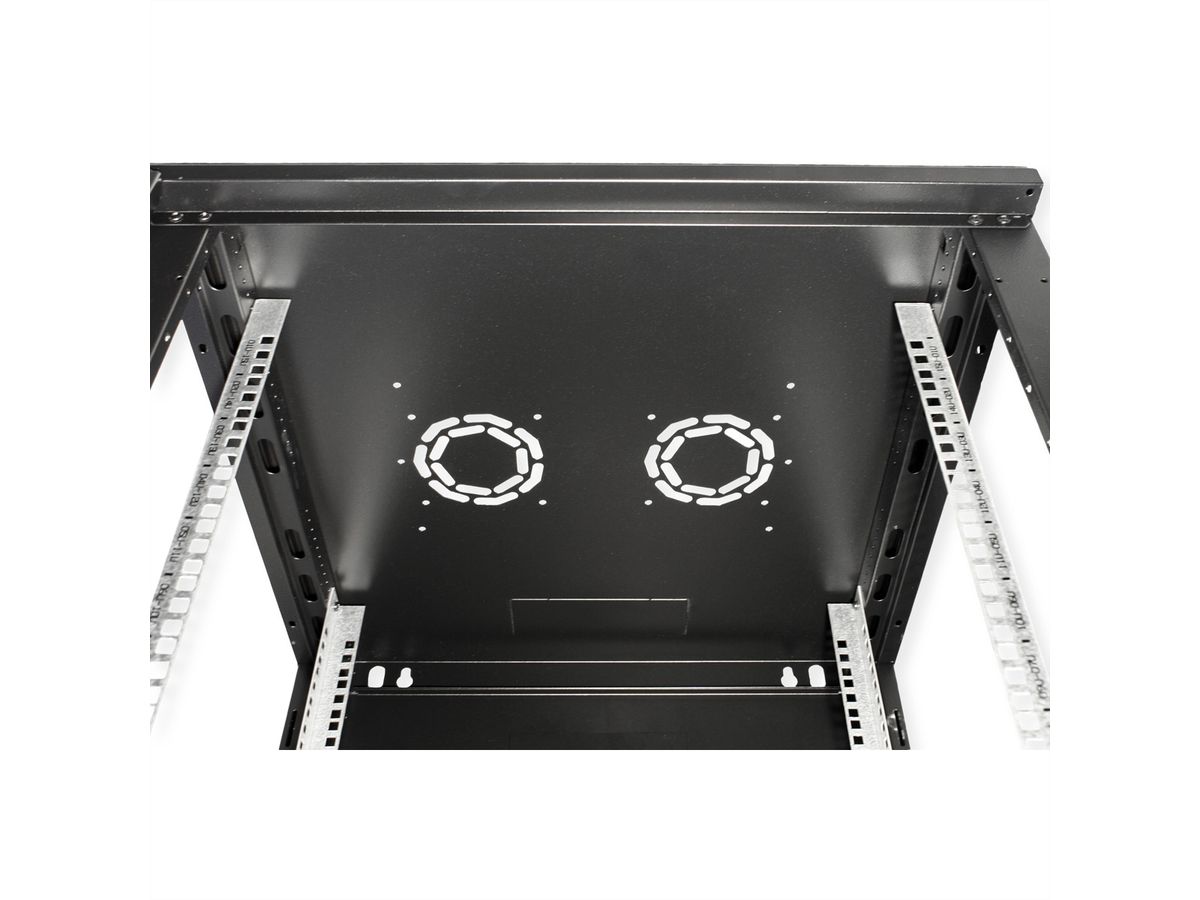 ROLINE 19" Boîtier mural Basic Plus 15U, 600x600 LxP noir