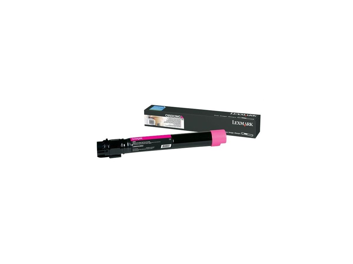 Lexmark C950X2MG Cartouche de toner Original Magenta 1 pièce(s)