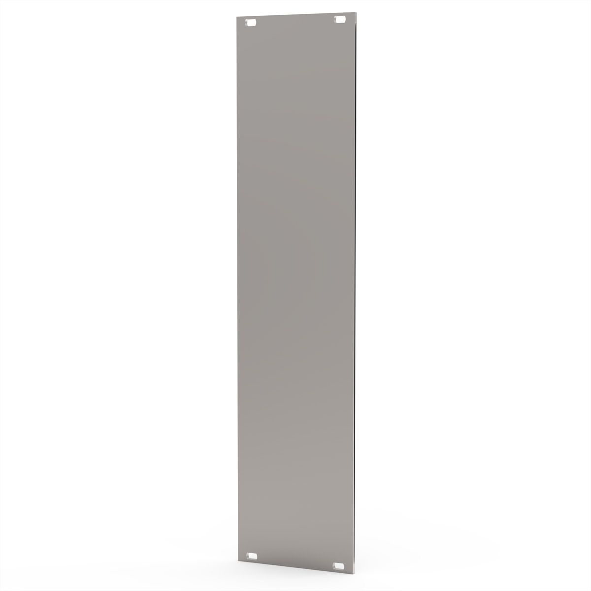 SCHROFF Face avant, Refrofit Shielding, 6 U, 12 HP, 2,5 mm, alu, anodisé, bords non traités