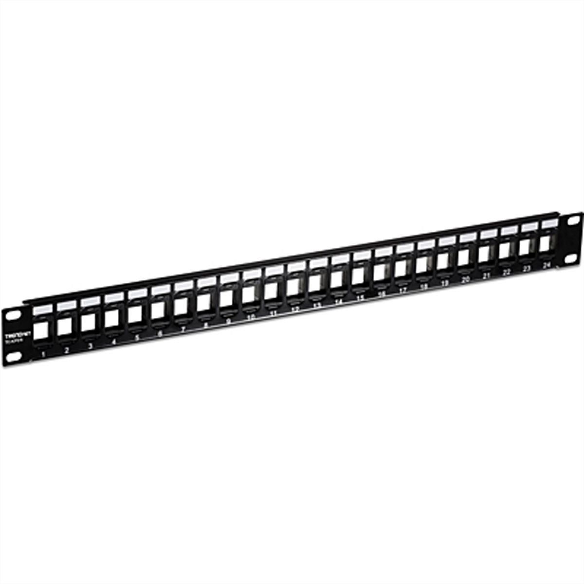 TRENDnet TC-KP24 Panneau de brassage vide à 24 ports pour Keystones 1U