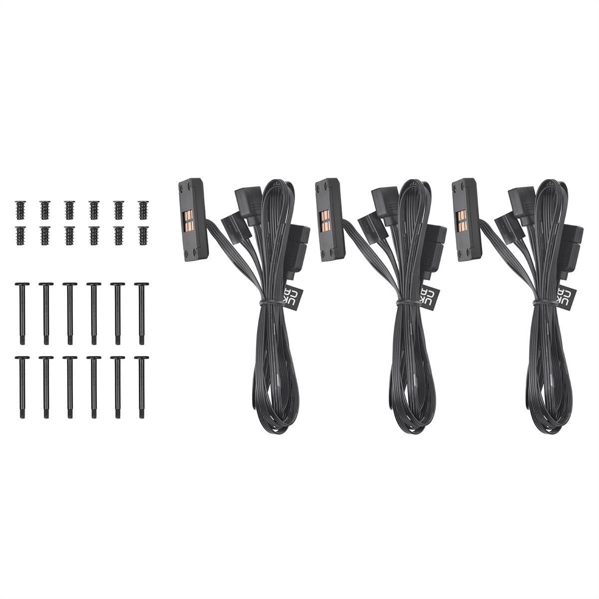 Thermaltake CT140 EX ARGB Sync Pack de 3 ventilateurs, noir