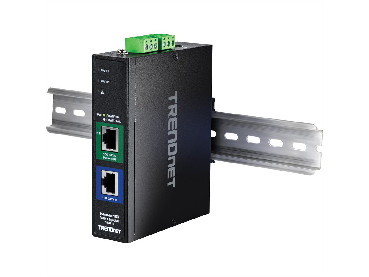 TRENDnet TI-IG319 Injecteur industriel PoE+ 10G