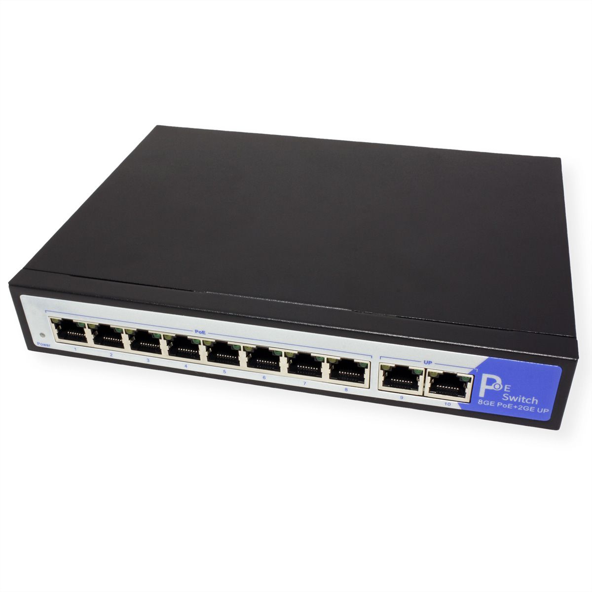 VALUE Switch PoE+ Gigabit Ethernet, 8+2 ports