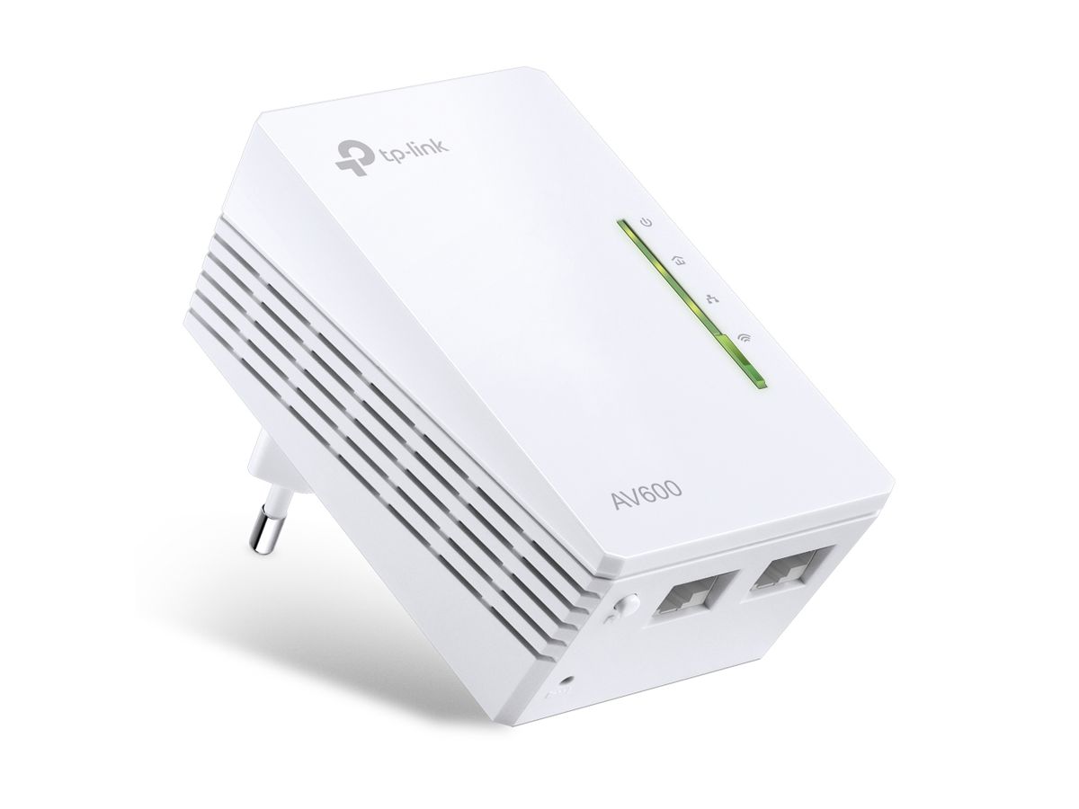 TP-Link TL-WPA4220 Adaptateur réseau CPL 600 Mbit/s Ethernet/LAN Wifi Blanc 1 pièce(s)