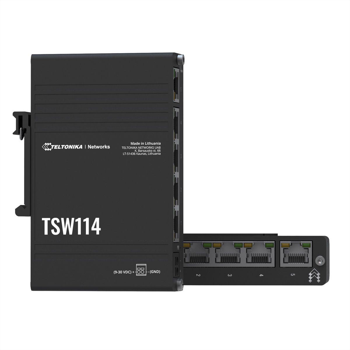 TELTONIKA TSW114 Switch Gigabit RAIL DIN