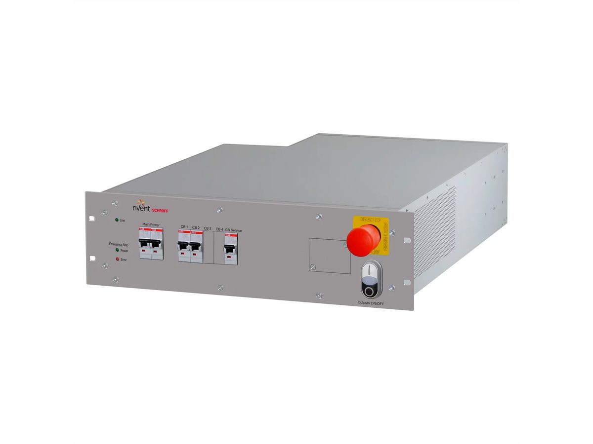 SCHROFF Rack Safety Plus, 3U, 120 V AC