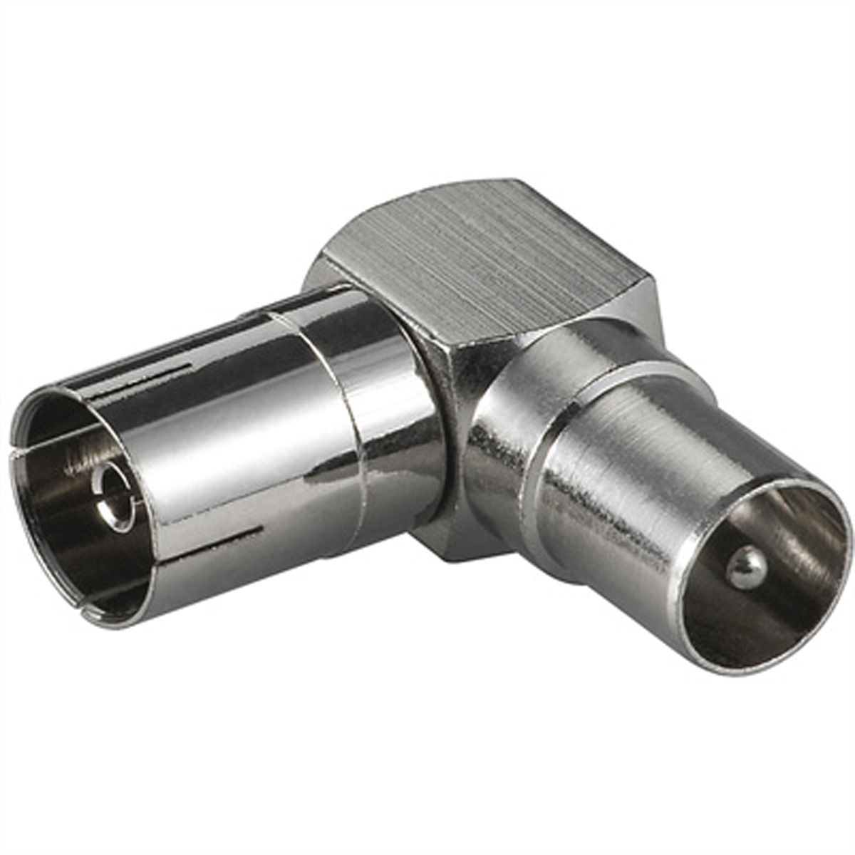 Adaptateur coaxial d'angle
