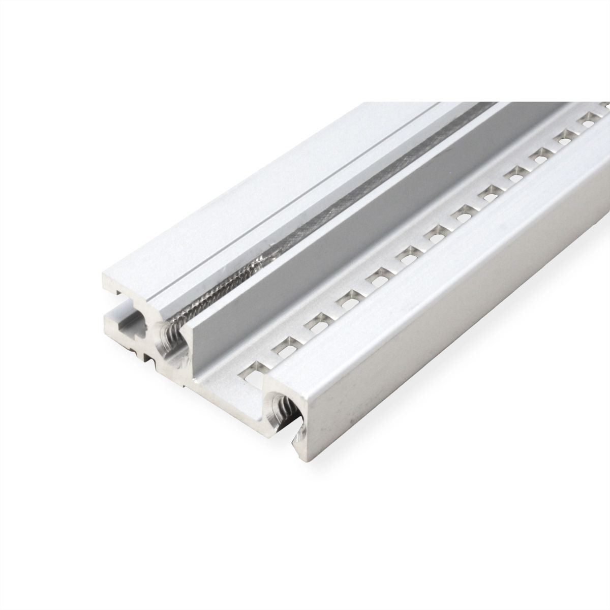 Rail horizontal SCHROFF, arrière, type H-ST, lourd, standard, 63 HP