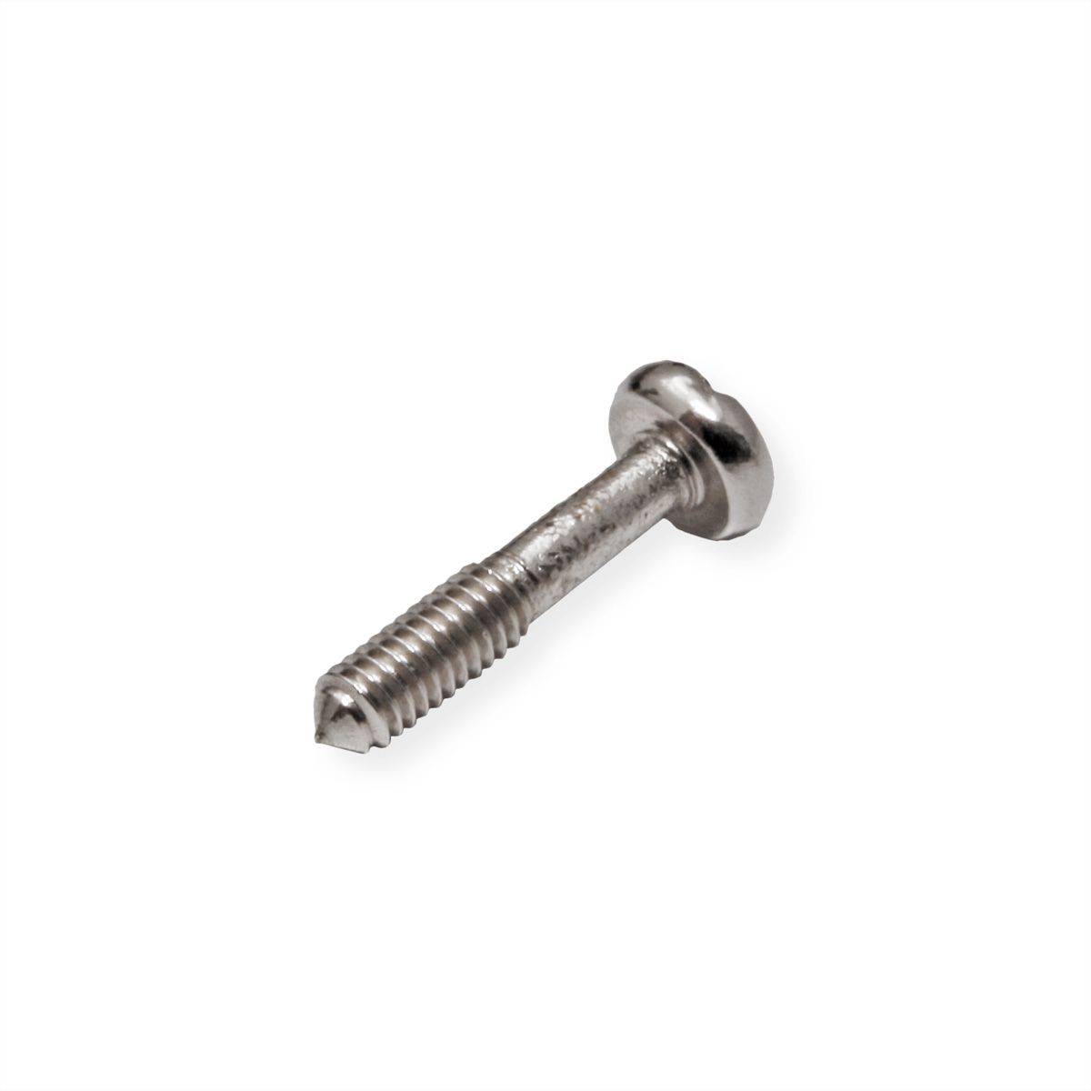 Vis à collerette de SCHROFF, cruciforme, M2.5 x 12.3 mm, acier, nickelé, 100 pièces