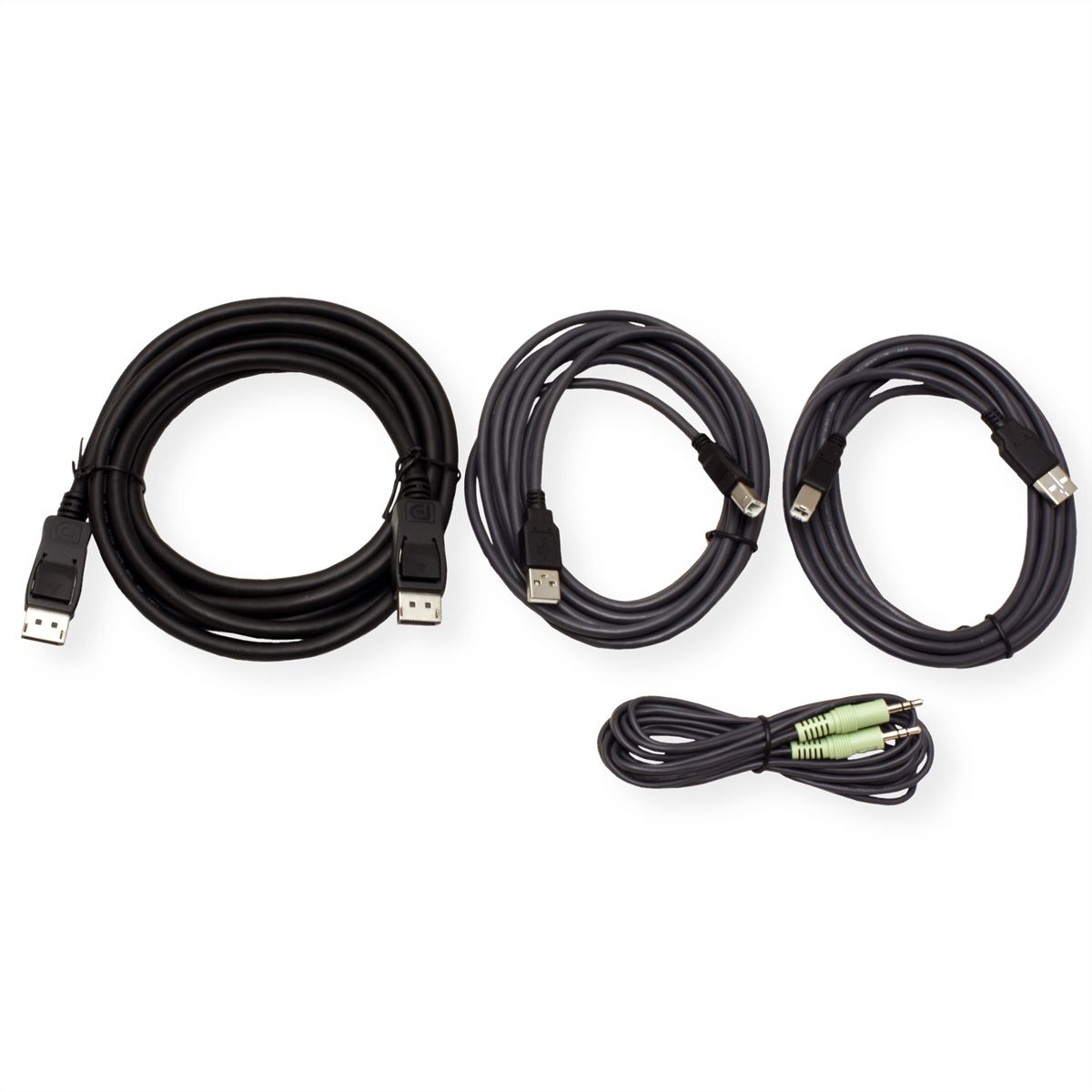 ATEN 2L-7D03UDPX4 Kit de câbles KVM sécurisé DisplayPort USB