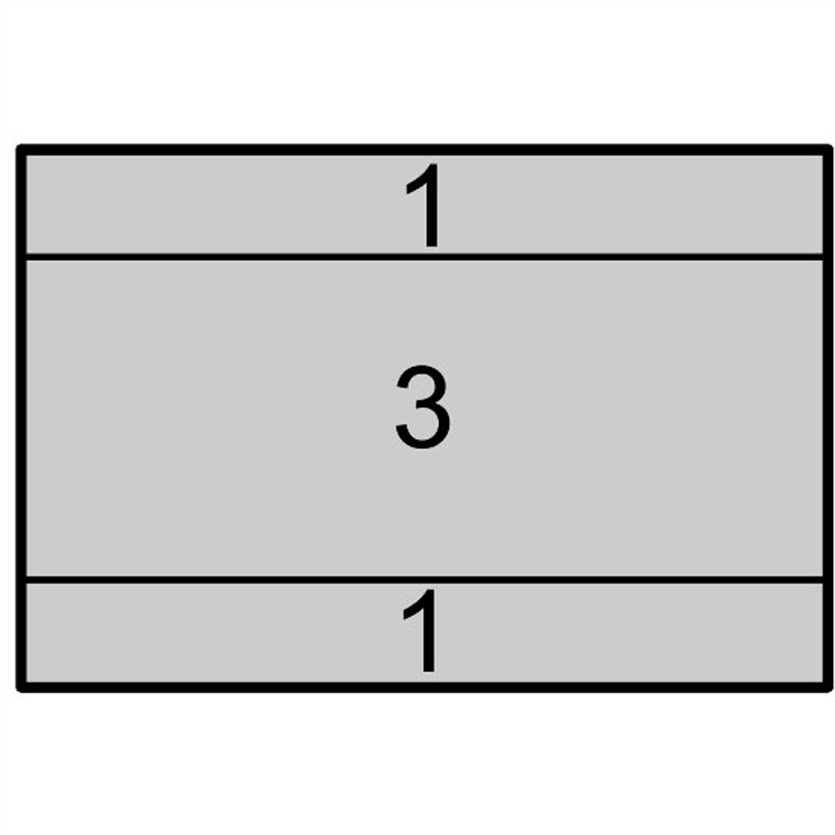 SCHROFF Panneaux latéraux type F - PANNEAU LATERAL F 5UH 295T