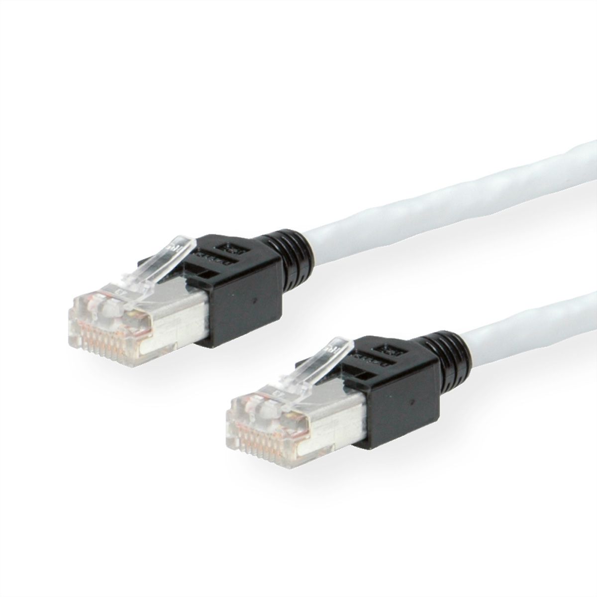 Cordon KERPEN Cat.5e (Classe D) D1-20 SF/U, croisé, gris, 15 m