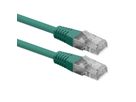 ROLINE Cordon Cat.6 (Classe E), UTP, PoE, vert, 0,3 m