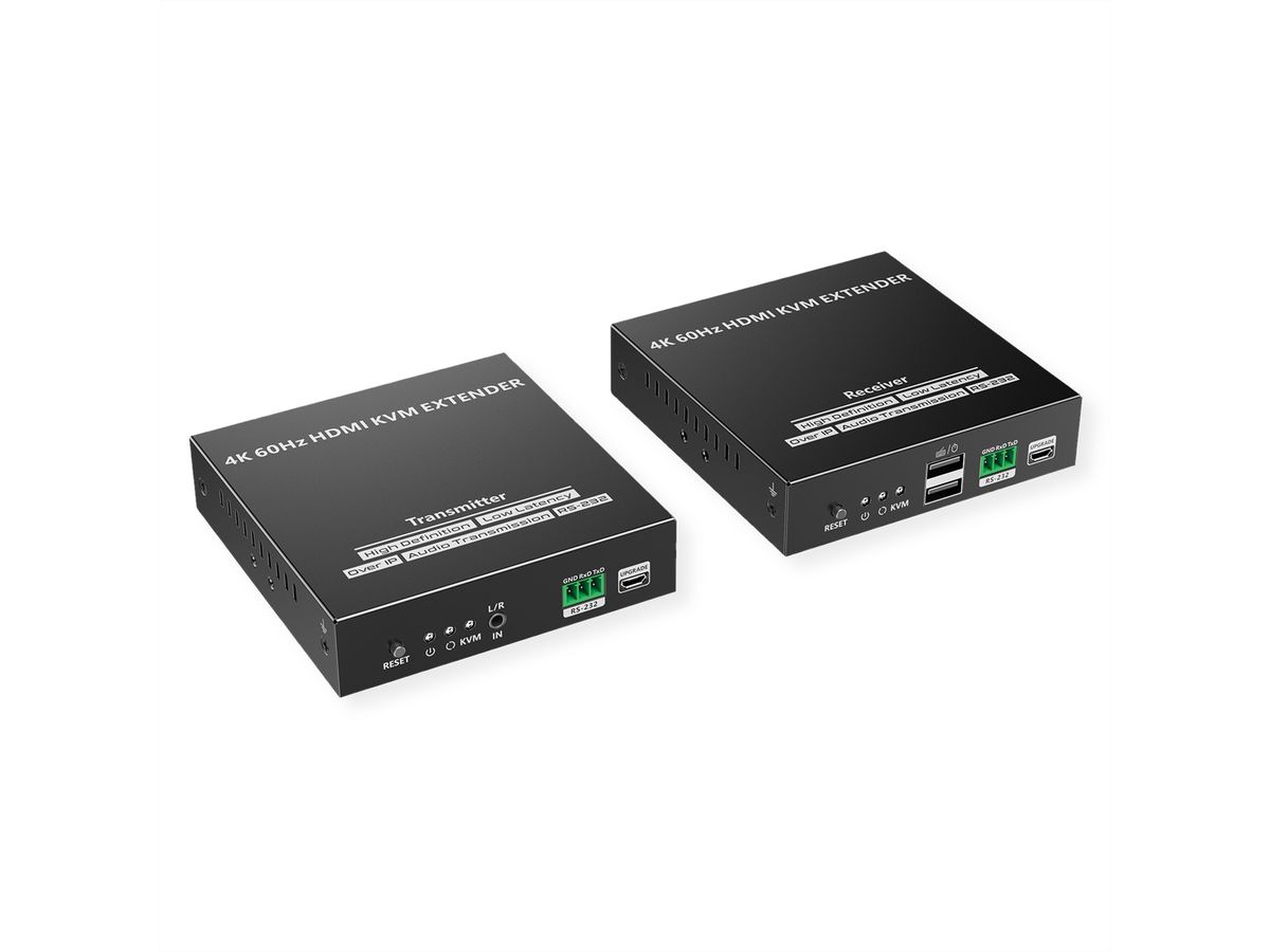 VALUE Prolongateur KVM via Cat.6/6A, HDMI, max. 120m
