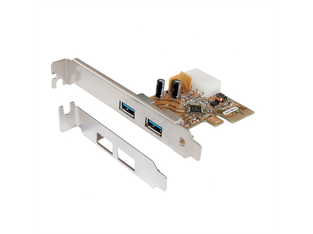 EXSYS EX-11082-2 USB 3.2 Gen1 PCIe 2 x USB 3.0 extern