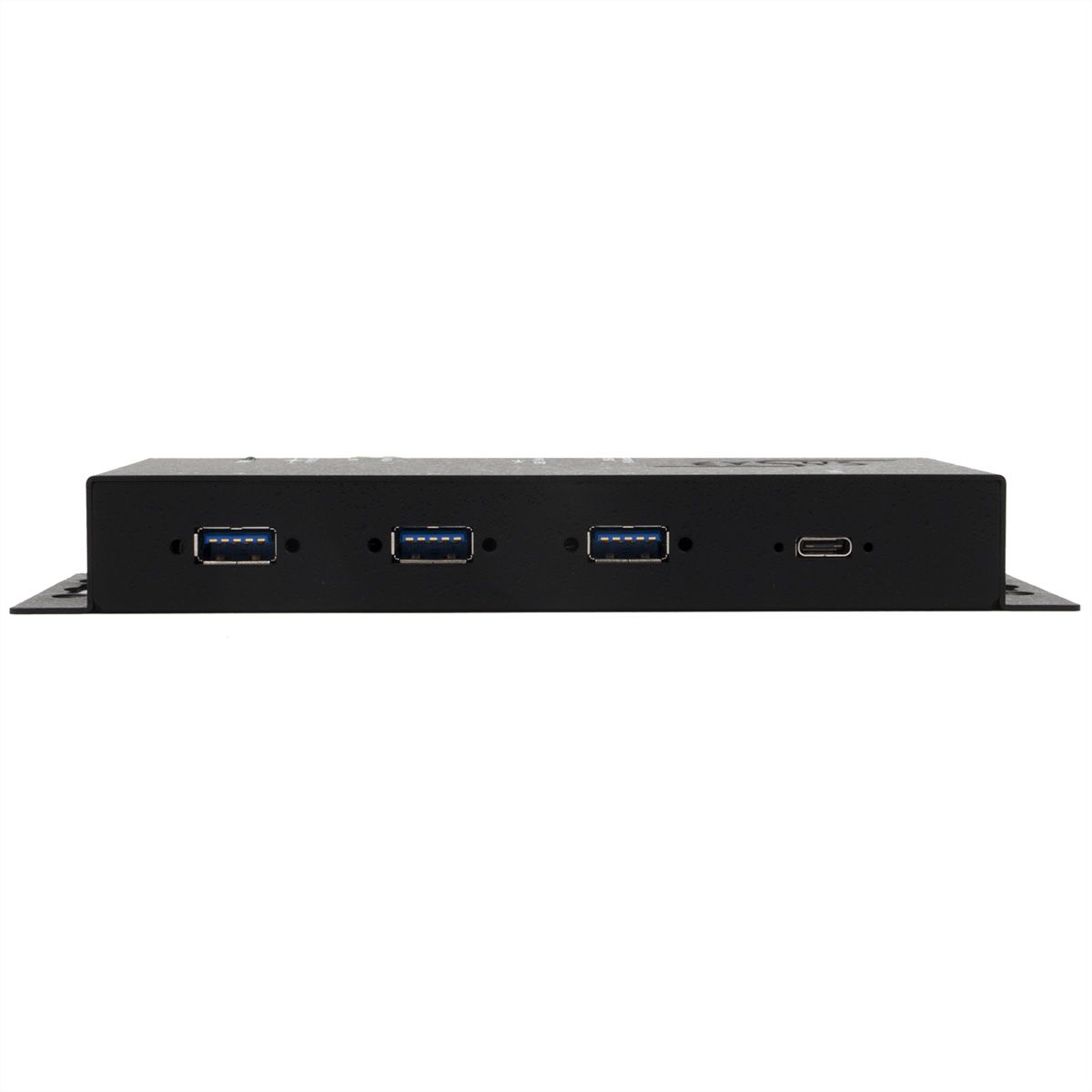 EXSYS EX-1191HMVS-PD Hub métallique USB 3.2 Gen 1 à 4 ports, avec recharge USB-PD