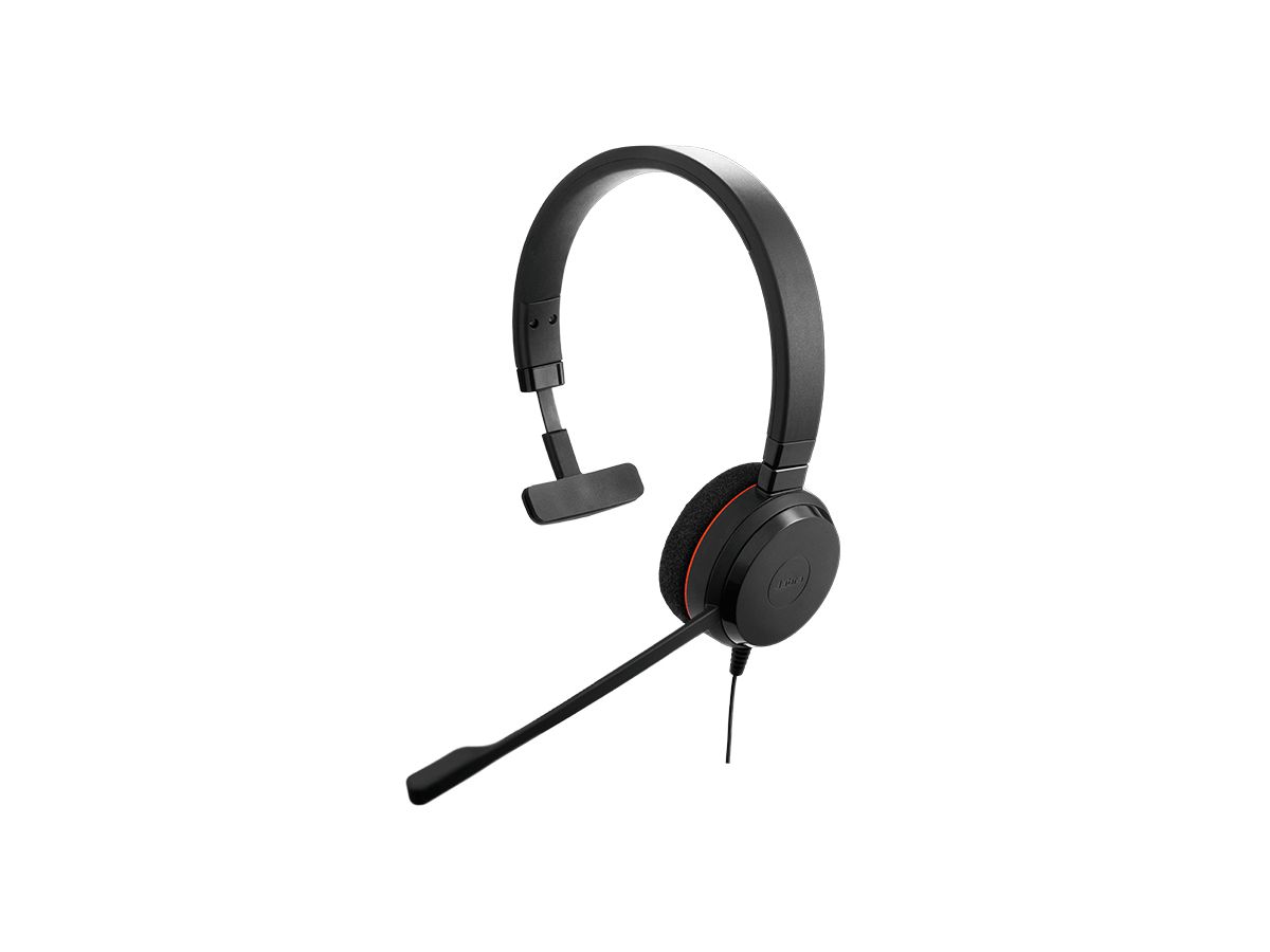 Jabra Evolve 20 UC Mono Monophonique Bandeau Noir