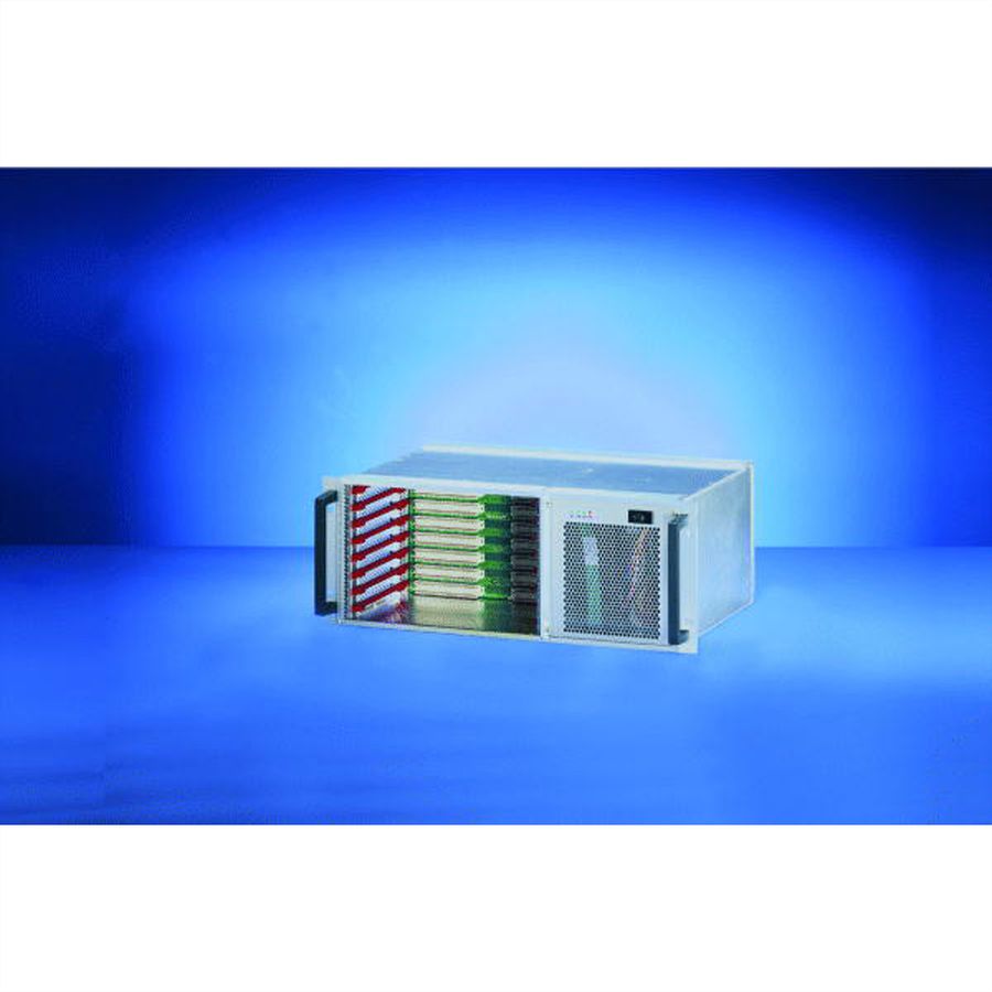 Système VME64x SCHROFF, 4 U, 8 slots, Open Frame PSU
