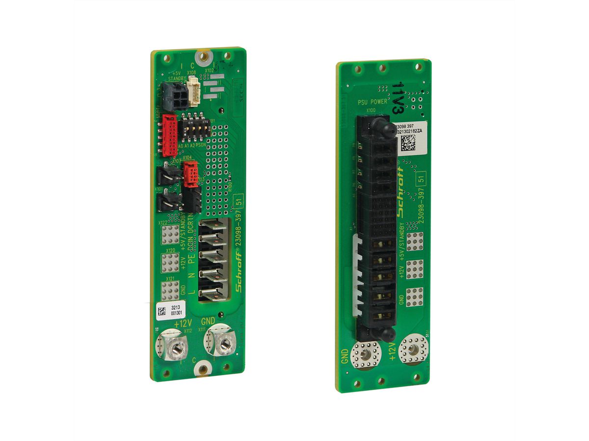 SCHROFF CPCI Serial Power Backplane, 3 U, 8 HP, 1 slot