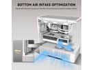 ANTEC Boîtier PC Constellation C6 Curve Air, format ATX Midi Tower, blanc