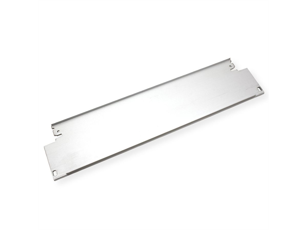 SCHROFF Plug-In Unit U-Profile Face avant pour IEL, IET, Type 2 Poignée, 6 U, 12 CV, 2,5 mm, Al, Anodisé frontal, Conducteur arrière