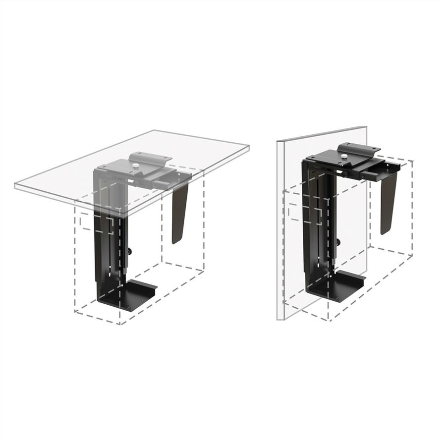 VALUE Support PC, noir