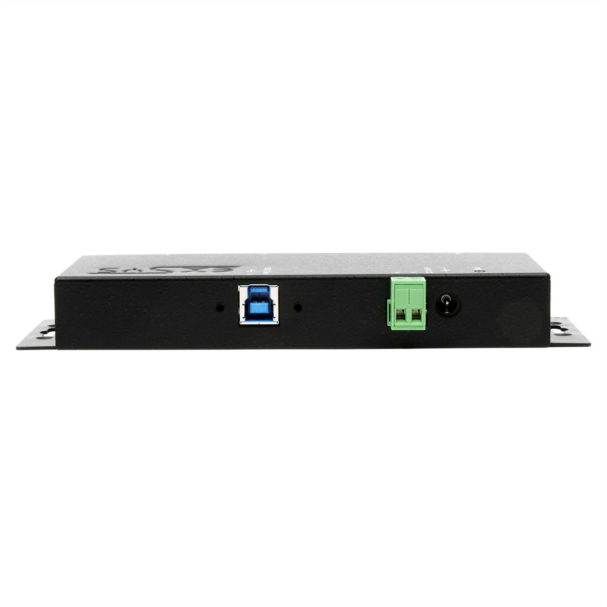 EXSYS EX-1184HMVS-2 Hub USB 3.2 Gen1 métal à 4 ports, protection de surtension 15KV ESD