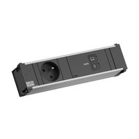 BACHMANN CONI 1xUTE, 1xUSB C/C 100W L=0,2m