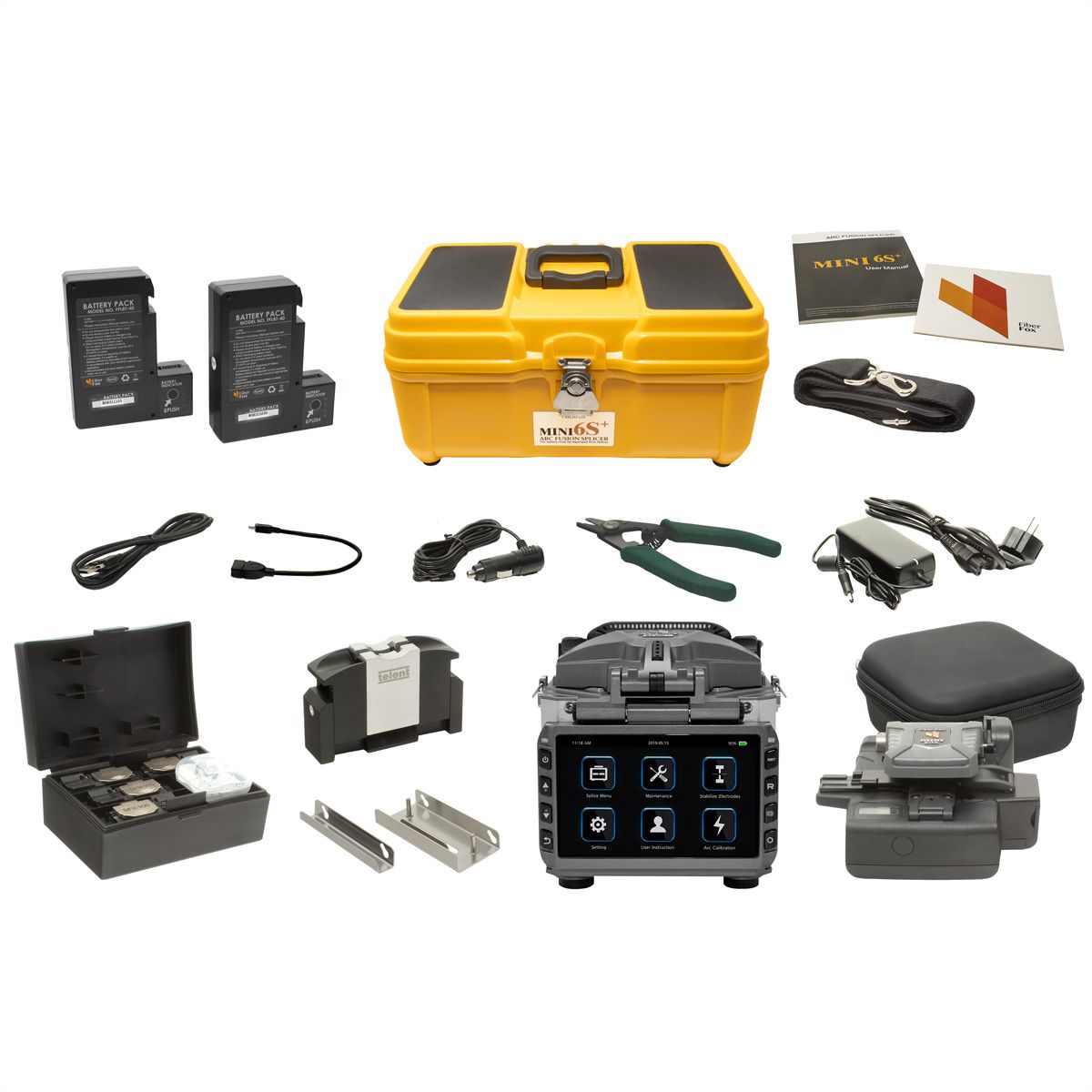 Dispositif d'épissurage FiberFox MINI6S+ Kit