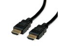 ROLINE RM Câble HDMI Ultra HD 8K avec Ethernet, M/M, noir, 1 m