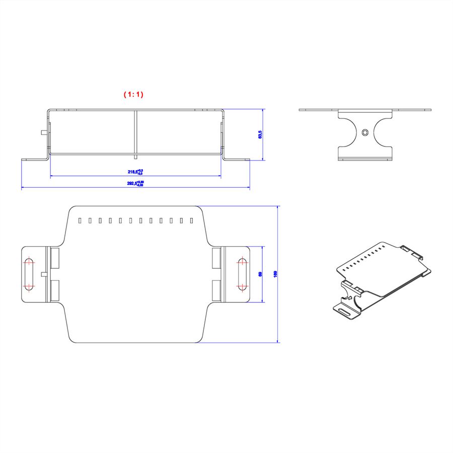 BACHMANN Fixation point de consolidation court