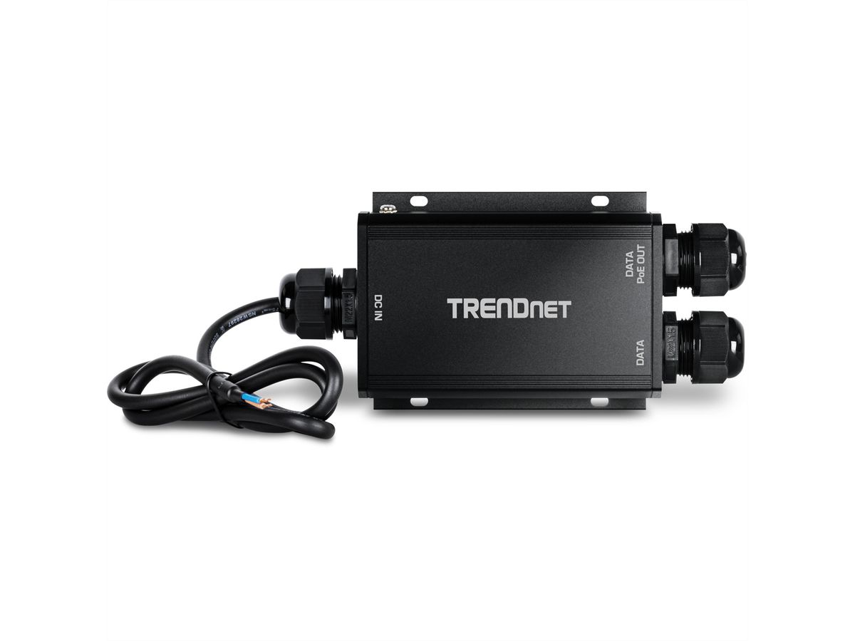 TRENDnet TI-O119GI Injecteur PoE++ Gigabit IP67 pour extérieur (24 - 57V)