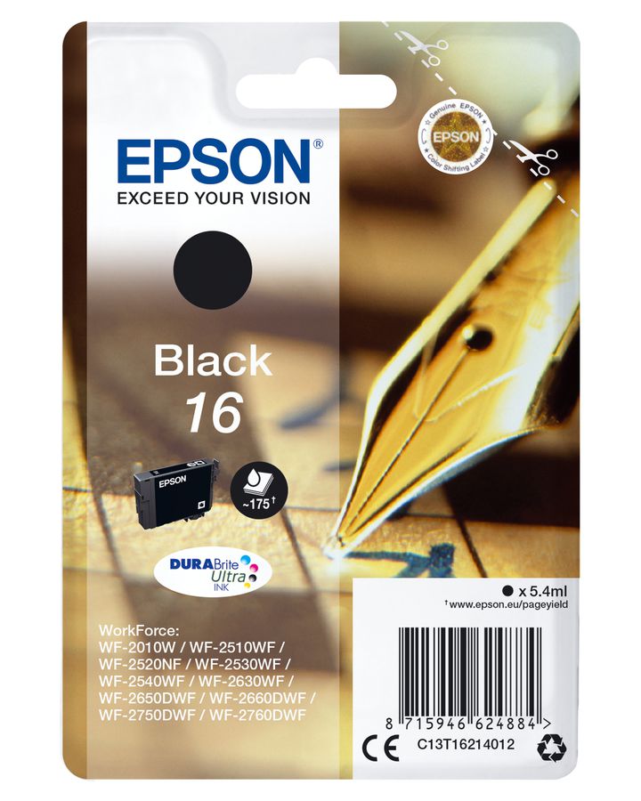 Epson Pen and crossword Cartouche "Stylo à plume" - Encre Durabrite N