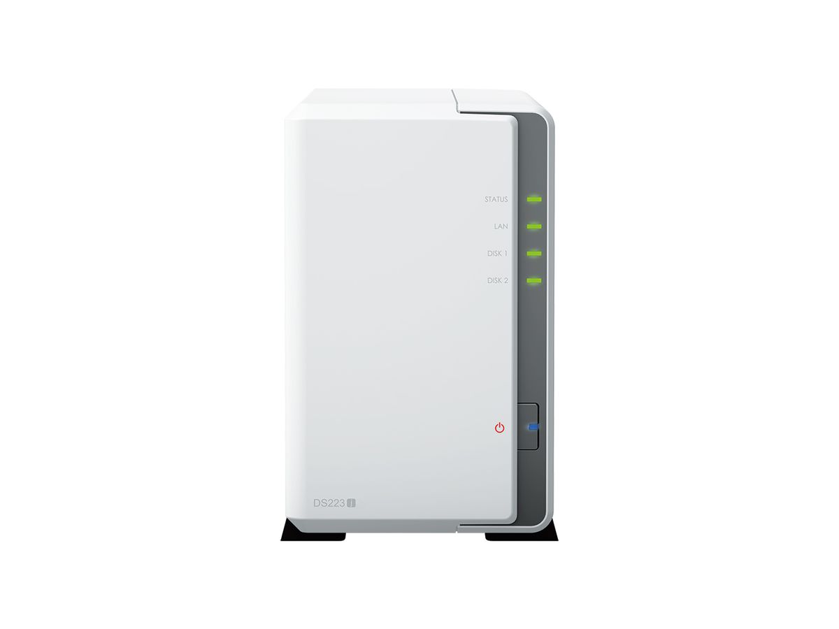 Synology DiskStation DS223J serveur de stockage NAS Bureau Ethernet/LAN Blanc RTD1619B