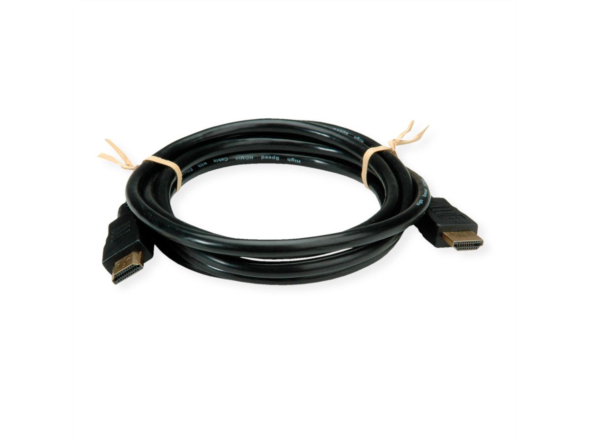 ROLINE RM Câble HDMI High Speed avec Ethernet, noir, 5 m