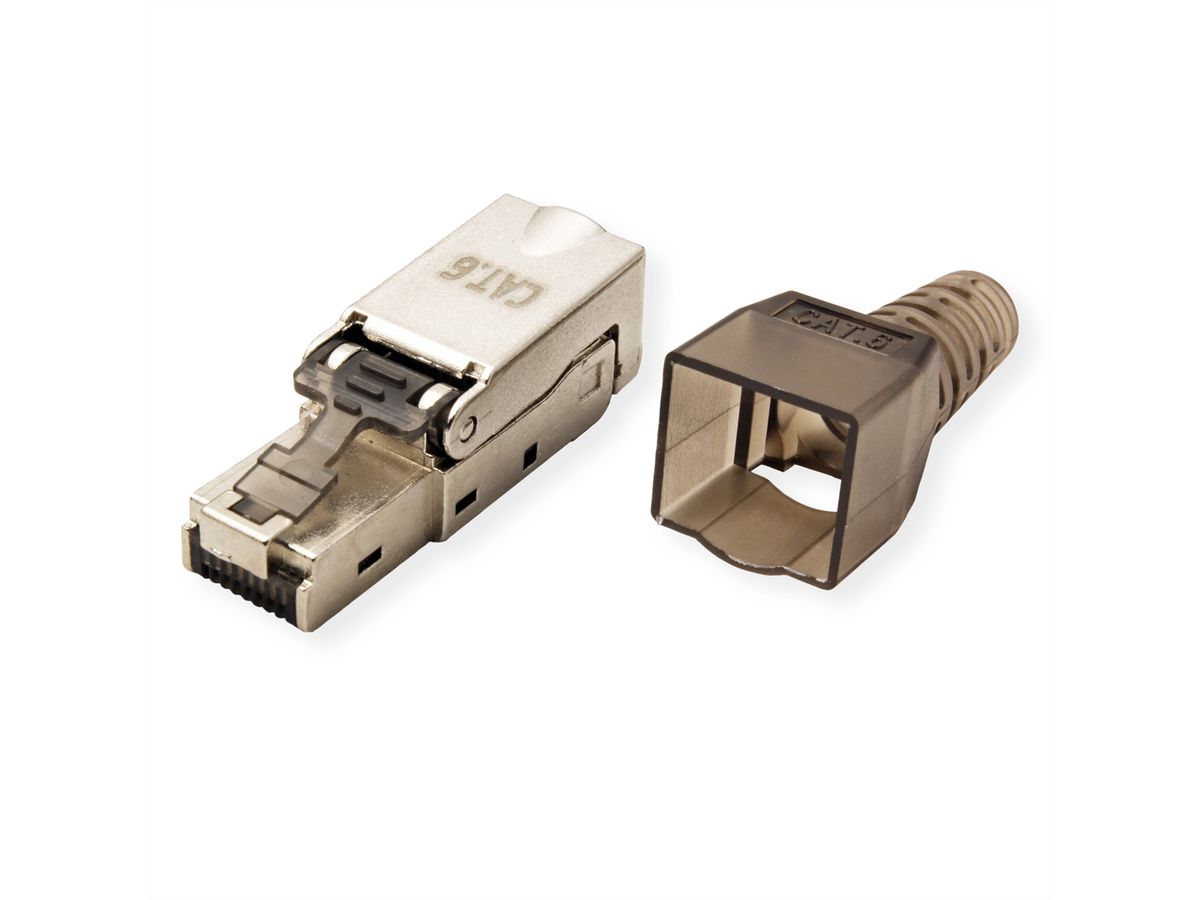 VALUE Connecteur RJ-45 à confectionner Cat.6A (Classe EA), STP