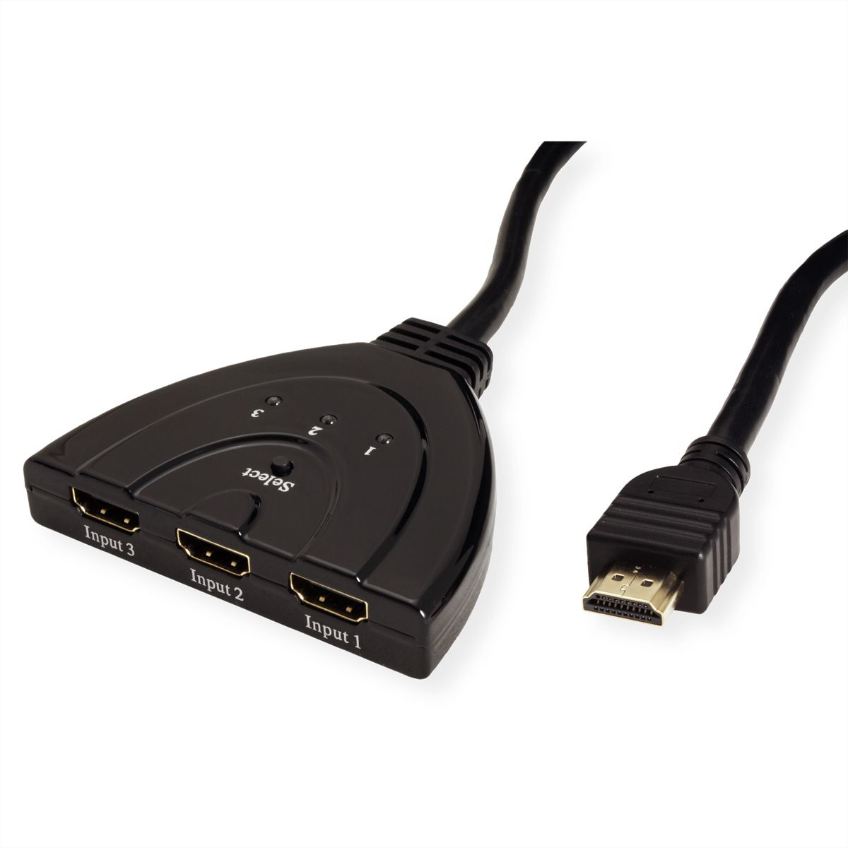 VALUE Switch HDMI, 3 PCs - 1 écran