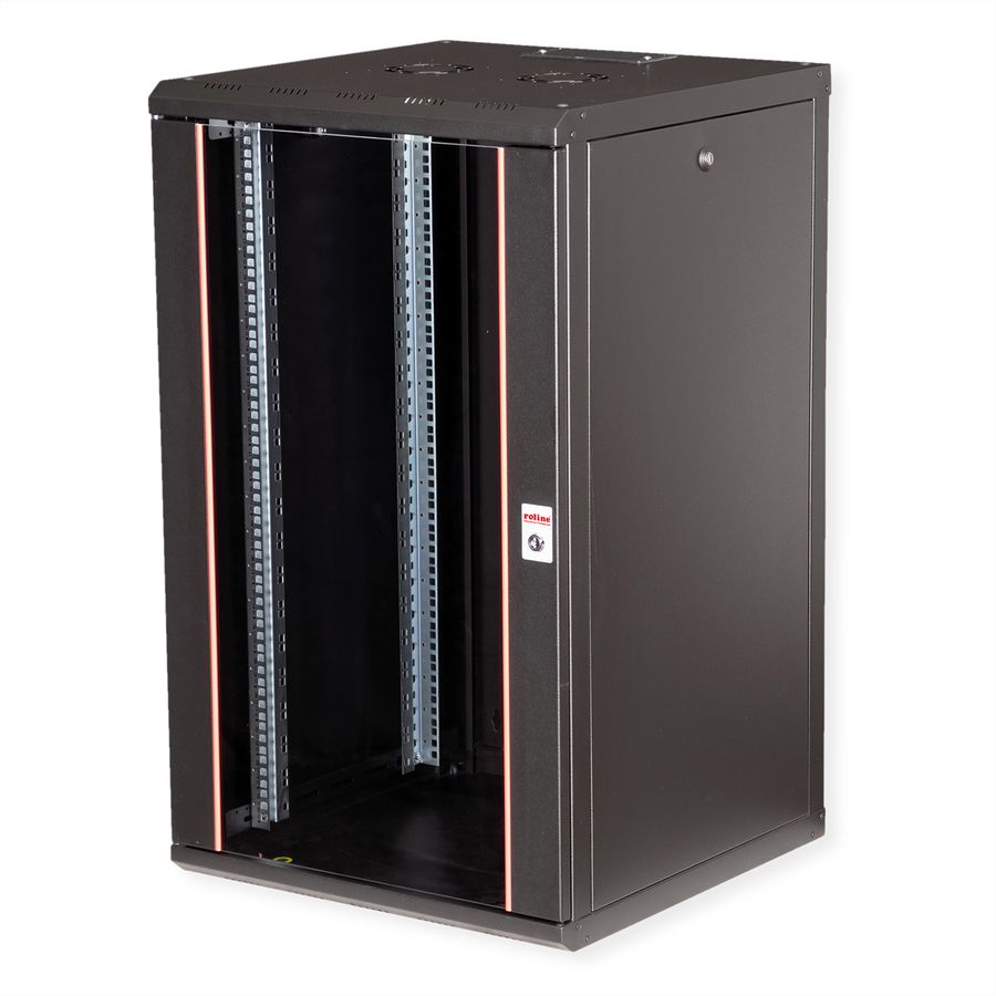 ROLINE 19" Boîtier mural Pro 20U, 600x600 LxP noir