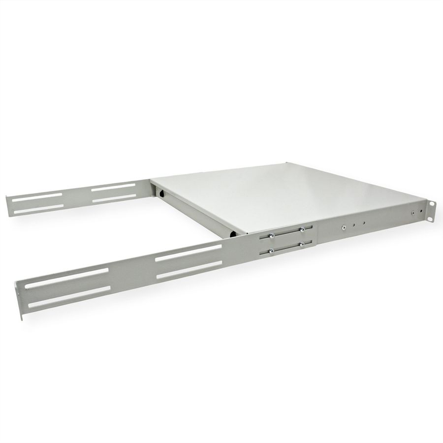 ROLINE 19" Tiroir pour clavier 1U, 400P fermable gris